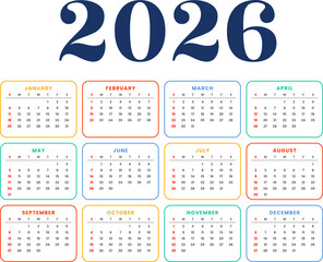 calendar for 2026 png