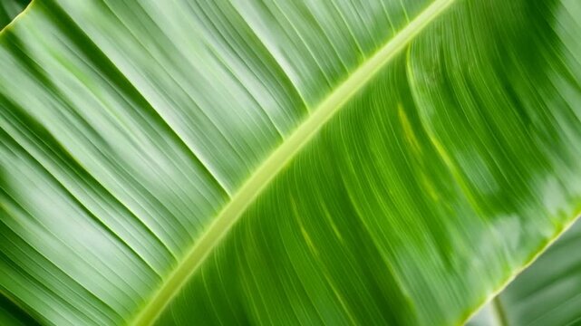 Vibrant green leaf texture detailed close up natural botanical foliage pattern fresh organic plant surface sunlight