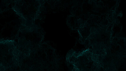 Dark Emerald Teal Smoke Texture: Abstract Ethereal Fog Background for Sci-Fi, Horror & Dramatic Digital Art – Swirling Black & Cyan Vapors