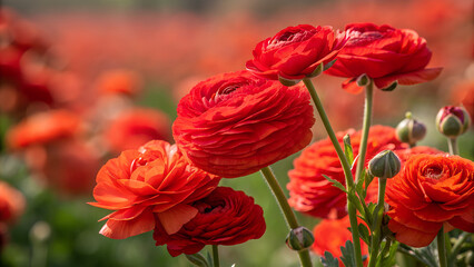 red ranunculus