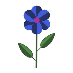 Flower isolate cartoon element illustration 