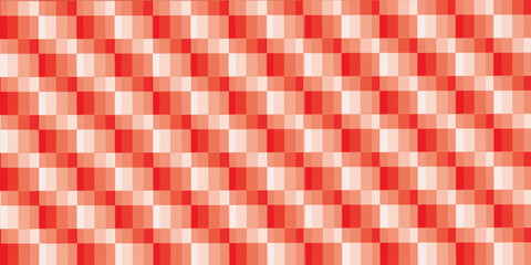 Red and white checkerboard. modern