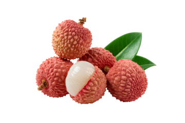 Enjoy tempting, tropical lychee fruit, perfect for healthy eating and summer desserts, a vibrant addition to your food and beverage designs today!