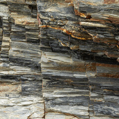 Grey Metamorphosed Slate Texture