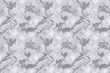 Sophisticated seamless abstract geometric pattern, thin lines, metallic forms. Ideal for festive textiles, exclusive goods, ceremonial cards, digital wallpapers.
