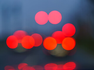 Red Light Bokeh