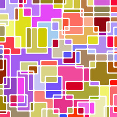 abstract vector stained-glass mosaic background