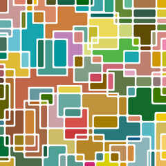 abstract vector stained-glass mosaic background
