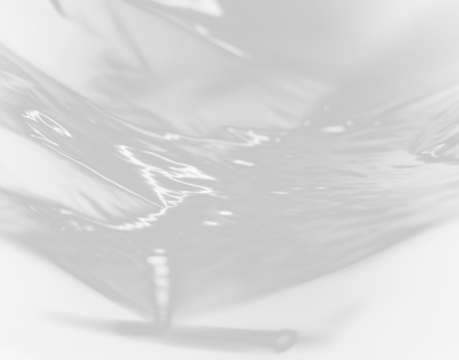 Abstract Shiny Wrinkled Plastic Sheet Texture, Grayscale, Metallic, Reflective Surface, Background for Design, Modern Art.