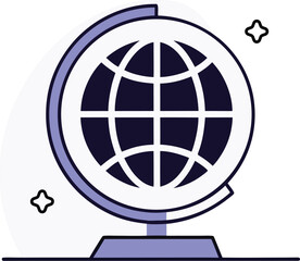 Abstract geometric shapes with color gradients and text elements