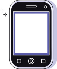 Abstract geometric composition with vibrant color palette