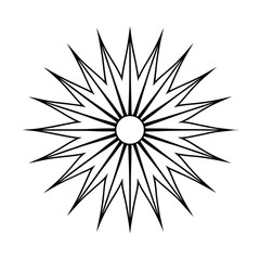 vector illustration of an abstract ornament