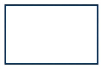 Obraz premium Clean Minimalist Design with Thin Border Surrounding White Space