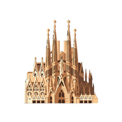 vector illustration of a church