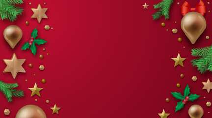red christmas background