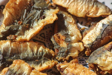 Traditional Moroccan Fried Sardines