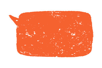 Crayon text box in playful sketch style. Text box chalkboard look for words.