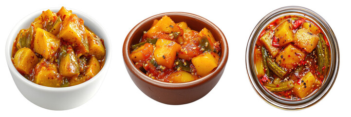 A trio of dishes showcasing vibrant and delicious cooked potatoes