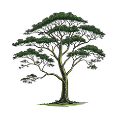  Rainforest Tree (Tall Canopy)
