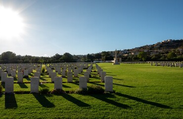 Allied War Cemetery Souda Bay. British. Newzelanders. Chania. Crete. Greece.