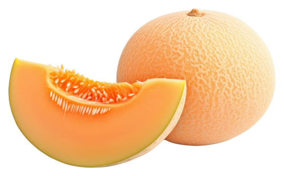 PNG Cantaloupe fruit melon plant. - Powered by Adobe