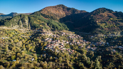 Anilio. Greek Village in the Northern Mountains. Metsovo. Greece