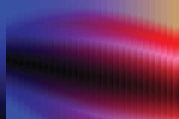 Vibrant abstract gradient of blues purples and reds with a subtle pixelated texture creating a dynamic and energetic visual flow