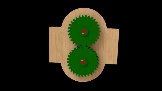 this is a multiple speed gear paradox box