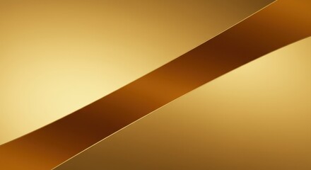 A brilliant smooth golden surface creating a rich metallic background texture. Minimalist and elegant design aesthetic ideal for luxury projects ,premium ,abstract ,design