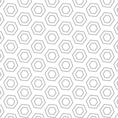 Faint hexagon pattern with rough line details