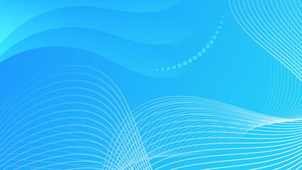 Monochrome art background in aquamarine tones. Great illustration template for designing blogs, social media accounts, corporate design, advertising and other projects.