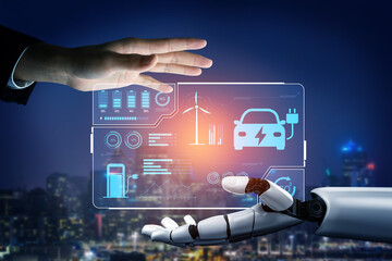 AI manages EV charging dashboards by tracking battery status, optimizing renewable power use, and reducing carbon emissions through smart energy monitoring Vouch