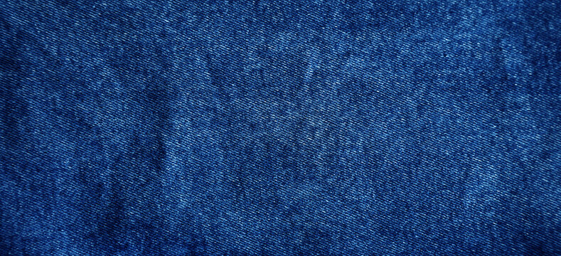 Blue denim texture background