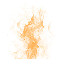 Fiery Abstract Dynamic Flame Portrait Art Hot Inferno Energy Flowing in Dark Golden Fire Illustration Power and