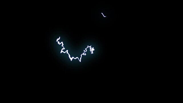 Lightning Energy Effects blue lightning bolts with dynamic thunder strikes on dark backdrop, high-voltage energy concept illustration