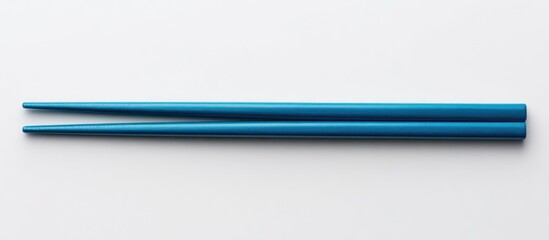 Obraz premium Blue chopsticks