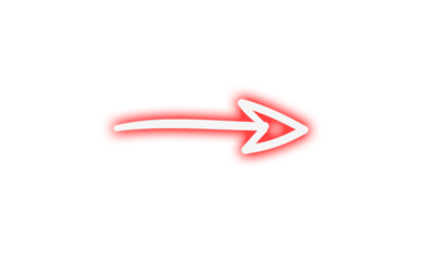 Hand drawn red arrow pointing to the right