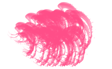 Abstract pink paint brush stroke for design use