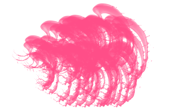 Abstract pink paint brush stroke for design use