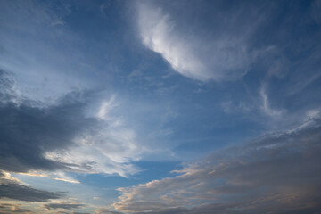 Beautiful sky and clouds