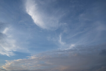 Beautiful sky and clouds