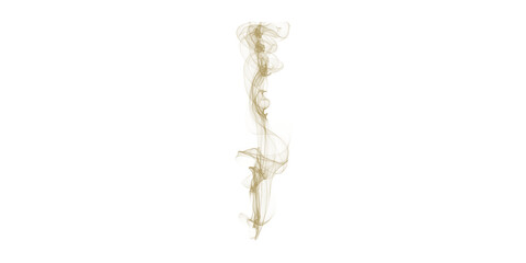 Fototapeta premium Golden Smoke Rising Abstract Light Painting Ethereal Curves Flowing Movement Spiritual Essence Dark Background Energy