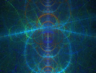 Imaginatory fractal abstract background Image