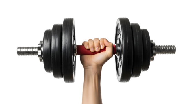 Hand Lifting Heavy Adjustable Dumbbell for Weight Training