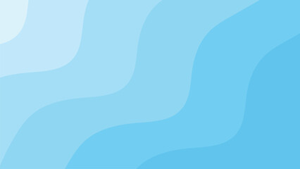 Modern Colorful Wave Pattern Background Design, Abstract Vector Layered Shapes