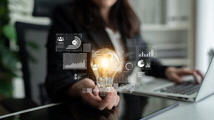 Data insights, charts, and analytics help visualize performance. Data drives strategy, analytics...