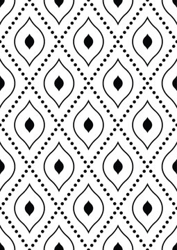 Abstract Background Geometric Seamless Pattern, Geometric vector pattern, Seamless abstract texture for wallpapers and background