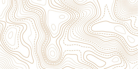 Luxury gold abstract topographic map background with golden lines  texture, wallpaper design for fabric , packaging , web, geographic grid map vector illustration.