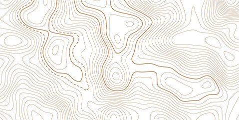 Luxury gold abstract topographic map background with golden lines  texture, wallpaper design for fabric , packaging , web, geographic grid map vector illustration.