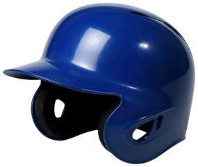 Royal Blue Protective Baseball Helmet with Ear Flaps for Batting